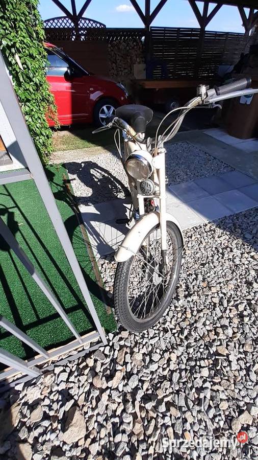 Zabytkowy motorower Bianchi Mobylette AV44 Łukanowice