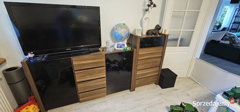 Zestaw 2x komoda stolik kawowy Bolesławiec