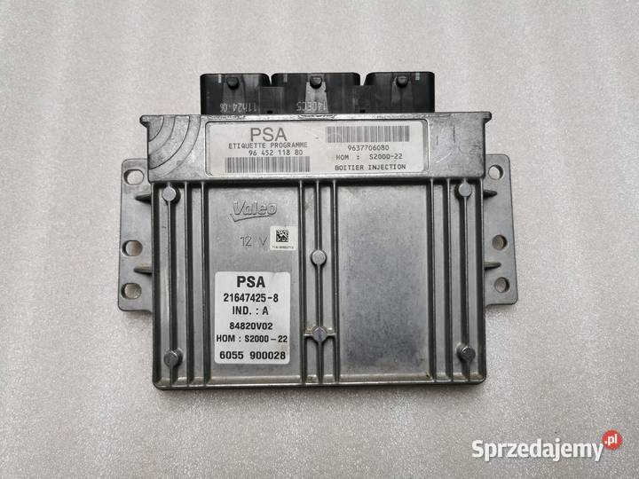 Sterownik Silnika Peugeot 306 14 9645211880