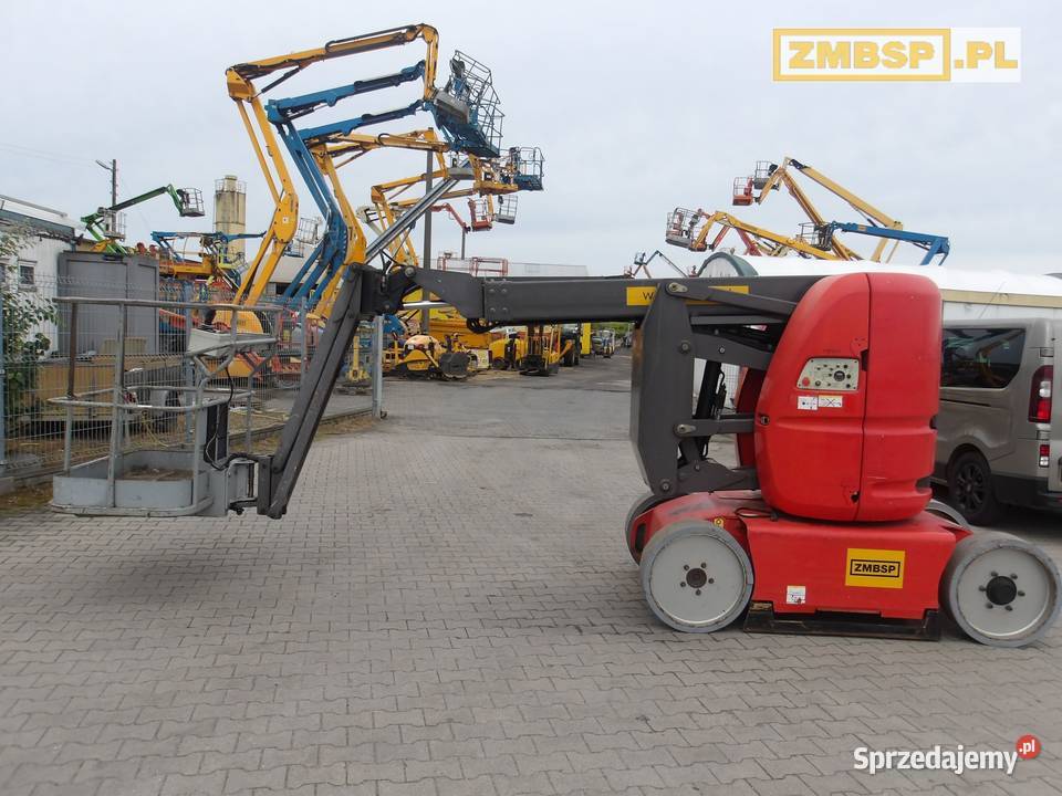 Podnośnik koszowy przegubowy 12 m Manitou Dźwigi, podnośniki Pleszew