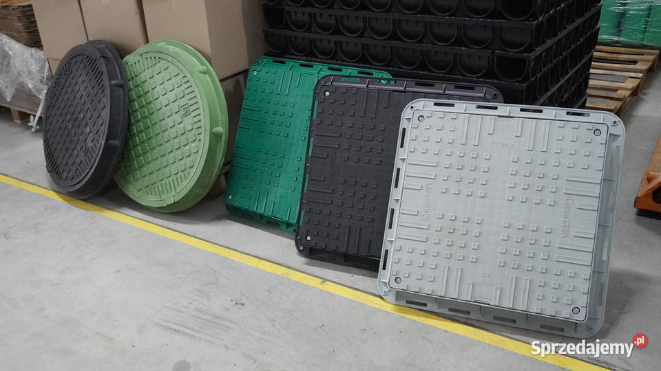 Właz ogrodowy zamykany pokrywa studnia PP Czarny Materiały budowlane Warszawa