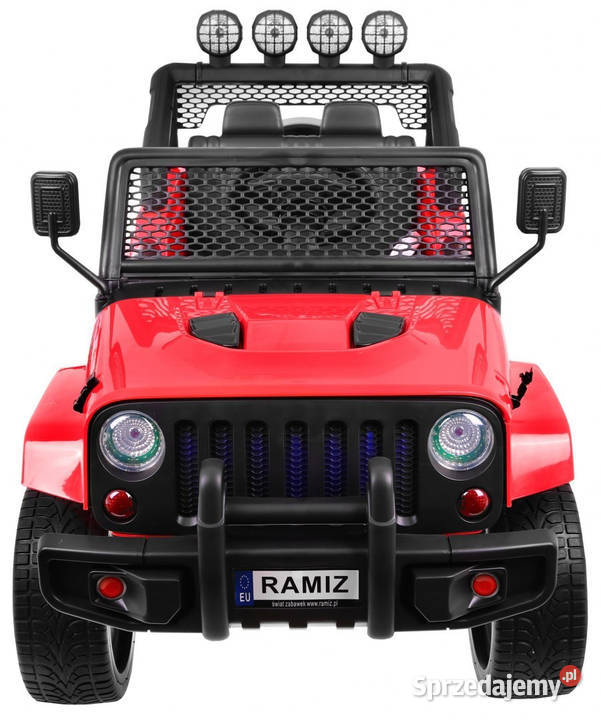 Pojazd Terenowy Raptor Drifter 4x4 Czerwony 12V Pojazdy elektryczne i spalinowe Łopuszno sprzedam