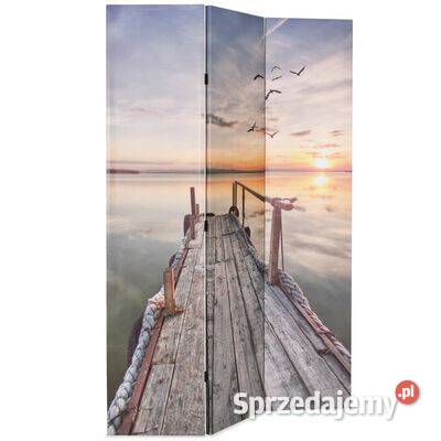 vidaXL Składany parawan 120x170 nadruk mazowieckie Warszawa