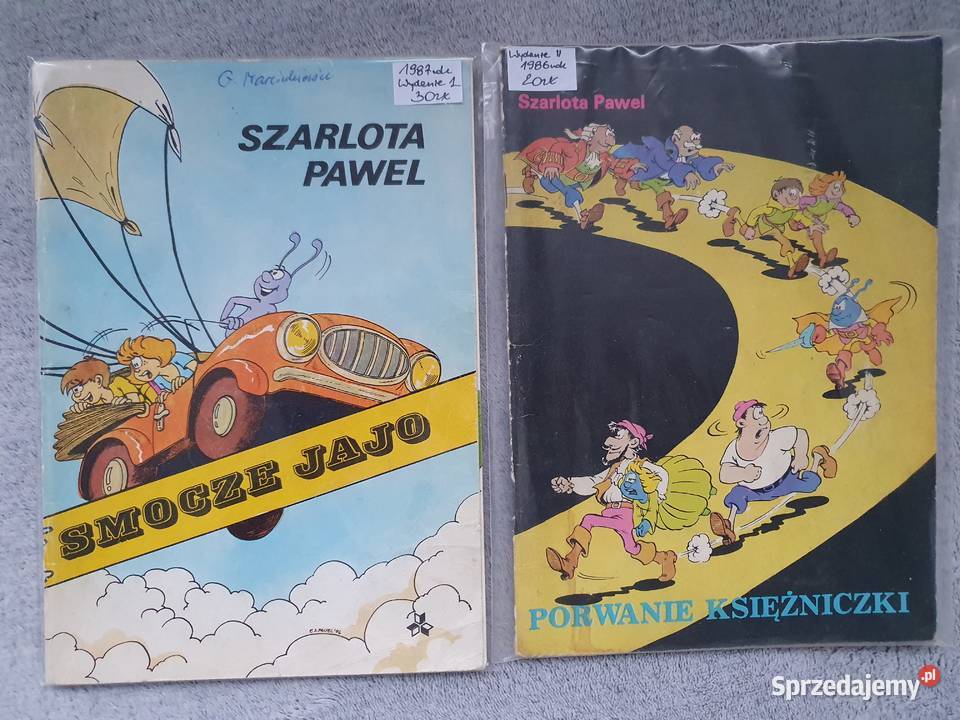 Przygody Kleksa zestaw 6 komiksów Szarloty Pawel dla dzieci Gdynia