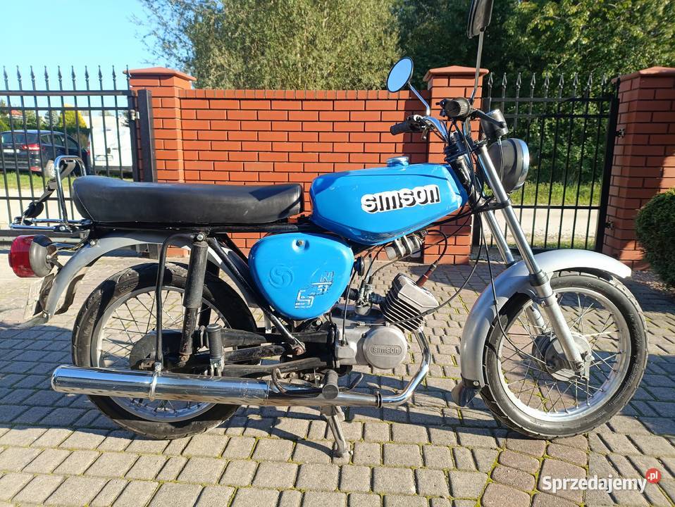 Simson S51 1983r zarejestrowany nieuszkodzony Simson