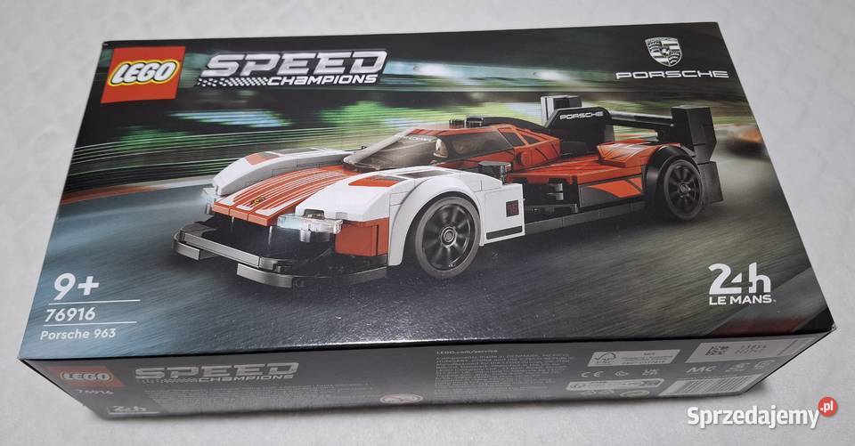 Speed Champions 24h Le Mans Porsche 963 Lego Klocki Czeladź