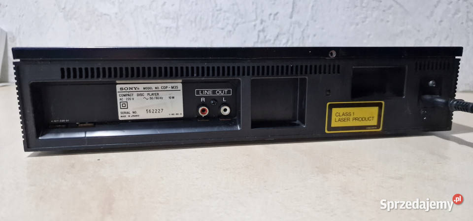 Cd player SONY M35 CDPM35 odtwarzacz kompaktowy Międzychód