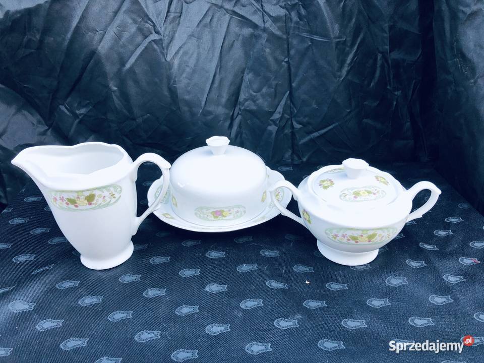 Ćmielów porcelana maselnica cukierniczka łódzkie Łowicz sprzedam