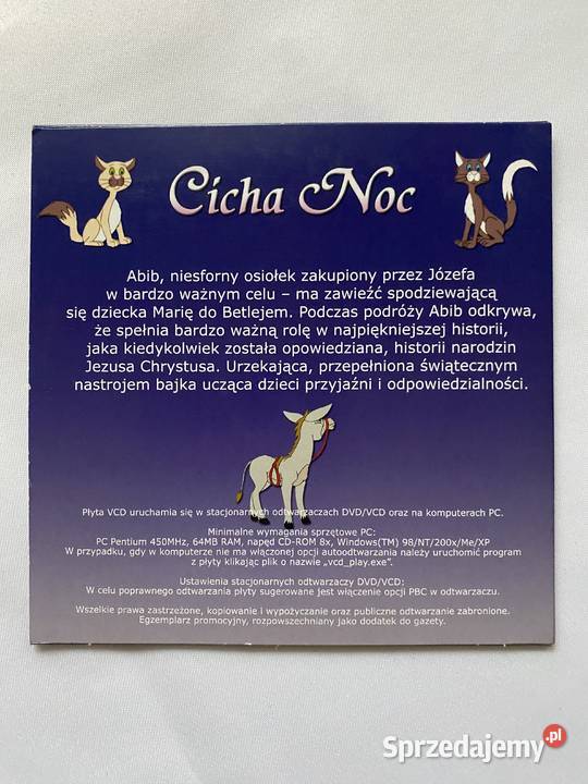 Cicha Nocfilm na plycie VCD lubelskie Lublin