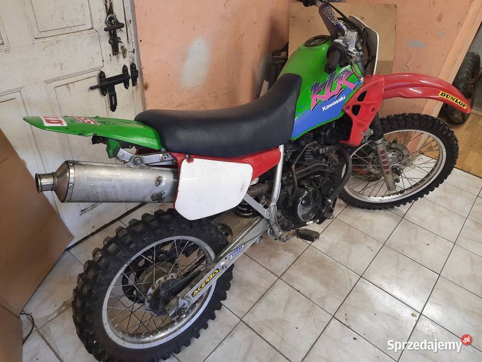 Kawasaki KLR 250 części głowica koło lampa bak Jelenia Góra sprzedam