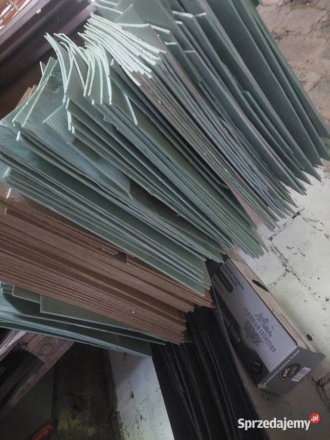 Panele podłogowe brązowe jasne z demontażu 8 40m Czernikowo