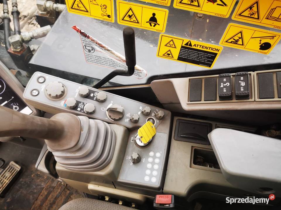 Hitachi zx 85 Pług 3 Łyżki 5050 MTH Podwozie Cieszyn