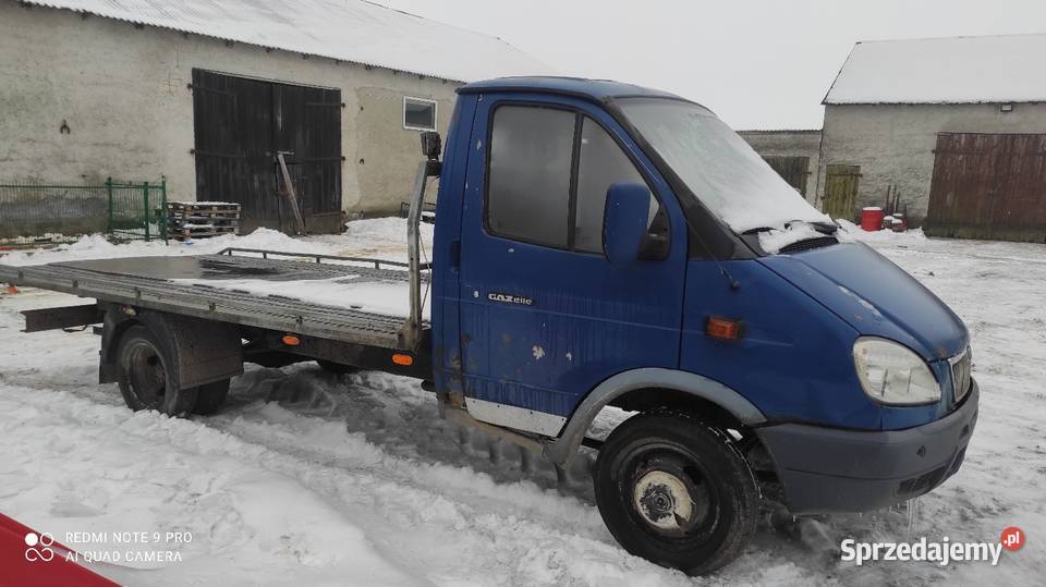 Gaz laweta najazd dostawczy warmińsko-mazurskie