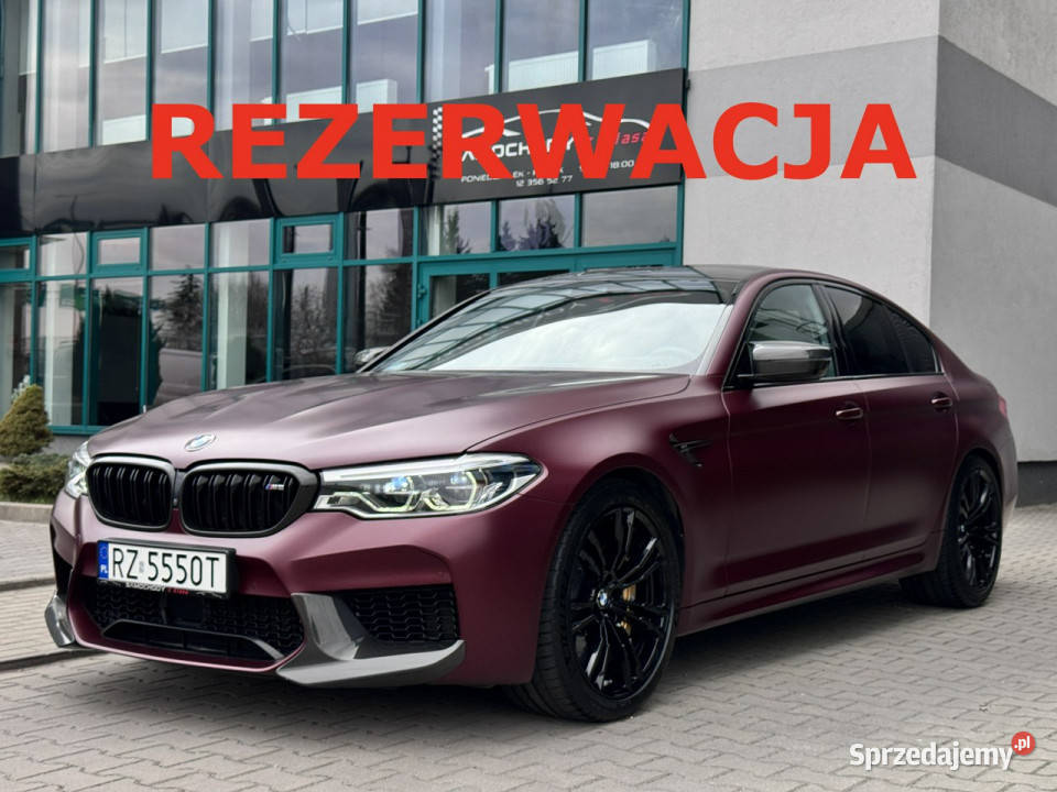 BMW M5 Salon Polska Bezwypadkowy Bowers Wilkins nawigacja Węgrzce
