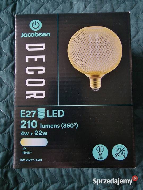NOWA żarówka dekoracyjna LED Jacobsen E27 4W Wrocław