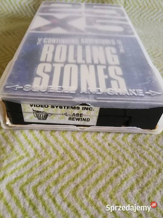 Kaseta VHS The Rolling Stones 25x5 USA NTSC