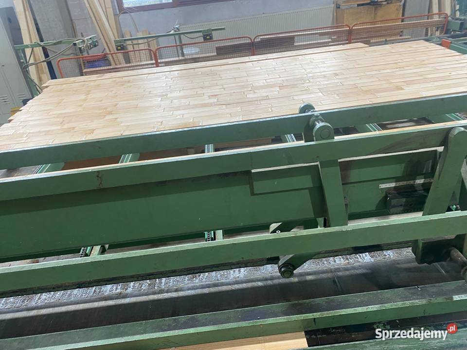 Linia do łączenia elementów drewnianych Grecon Produkcja Miastko