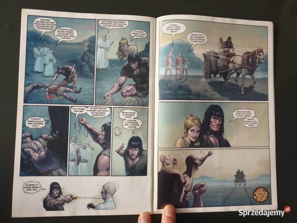 Age Of Conan Hyborian Adventures komiks w języku Polskie Gdynia