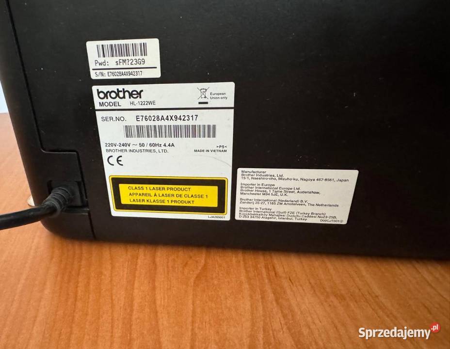 Drukarka laserowa monochromatyczna z 2 nowymi Kalisz