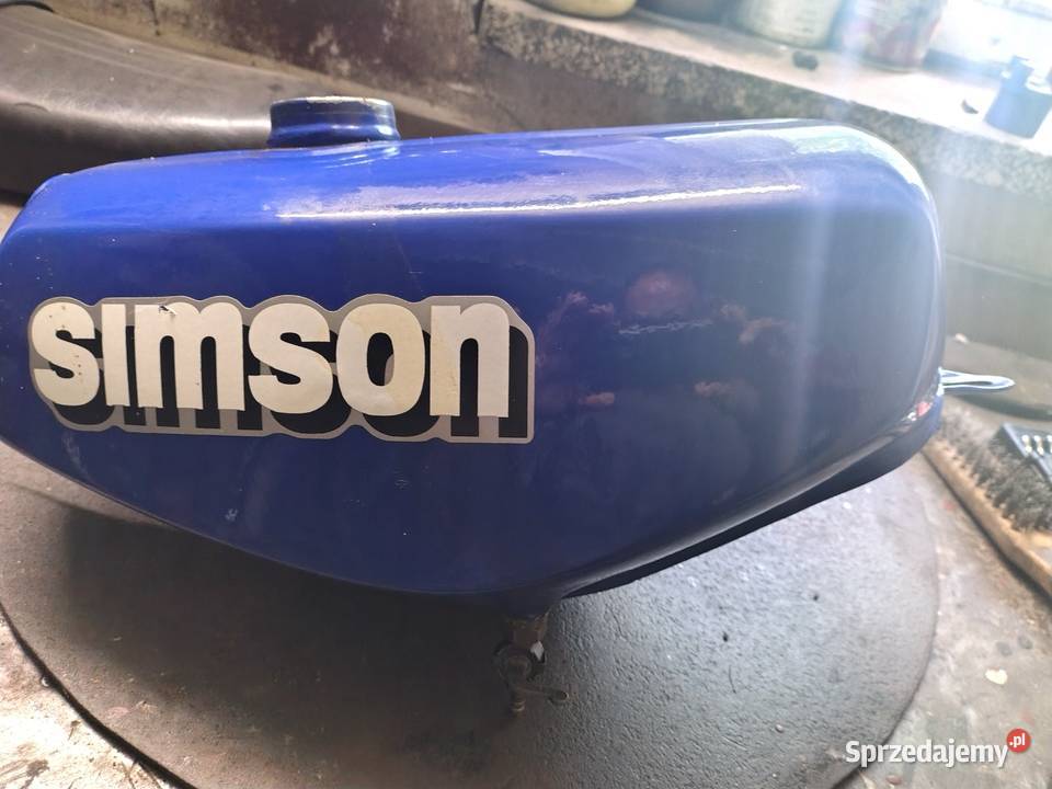 Simson zbiornik paliwabak orginalny DDR Pozostałe podkarpackie sprzedam