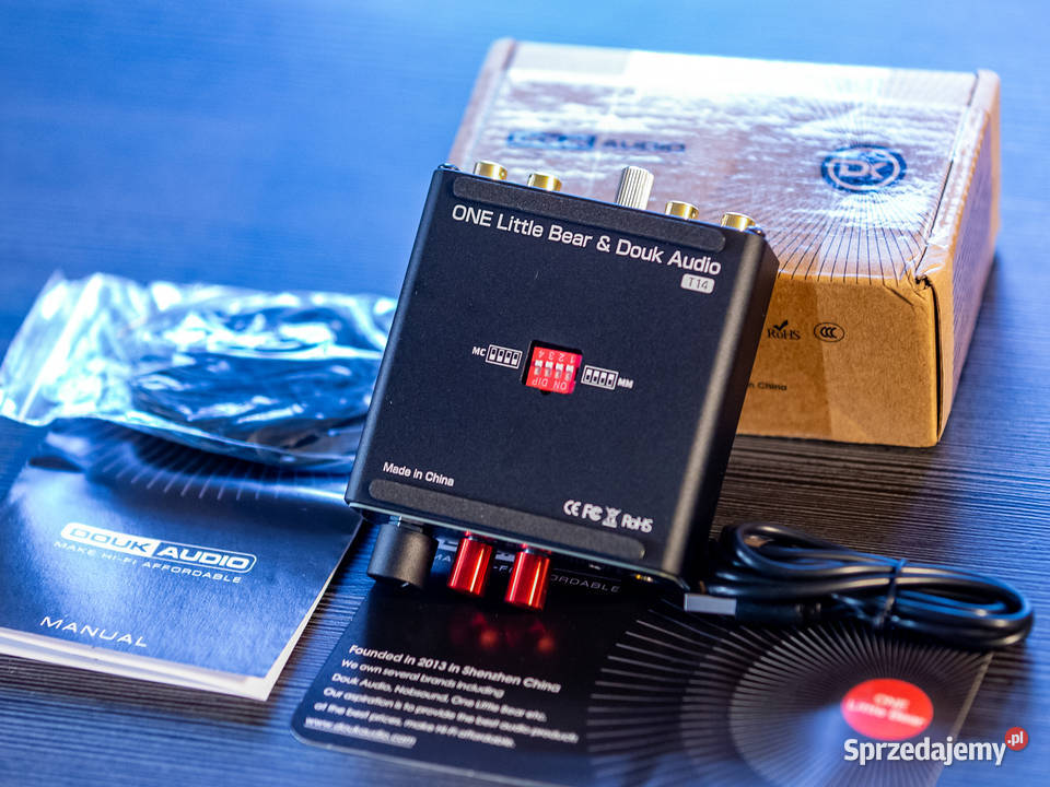 Przedwzmacniacz gramofonowy MMMC Douk Audio Gramofony