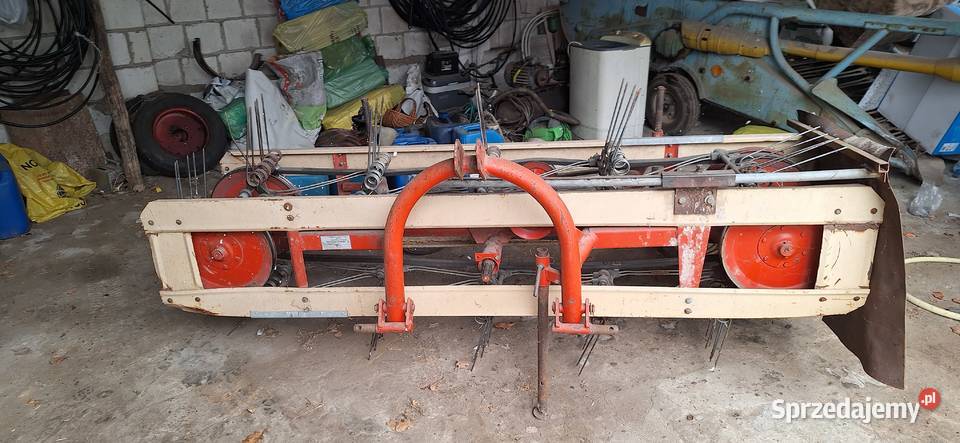 Przetrząsacz Przewracarka zgrabiarka taśmowa nieuszkodzony mazowieckie Trzcianka