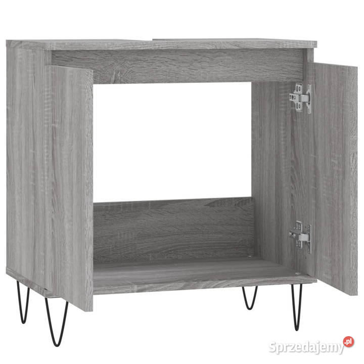 Szafka łazienkowa szary dąb sonoma 58x33x60 Warszawa sprzedam