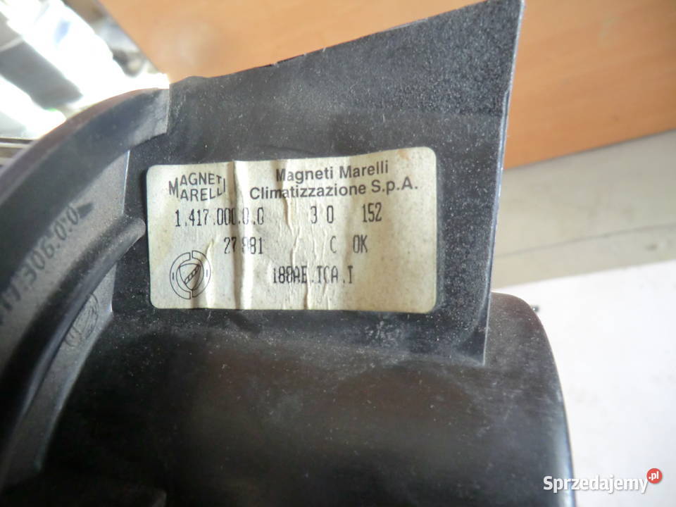 Wentylator dmuchawy Fiat Punto II 12B 188AETCAT osobowe Pozostałe Krzeszowice