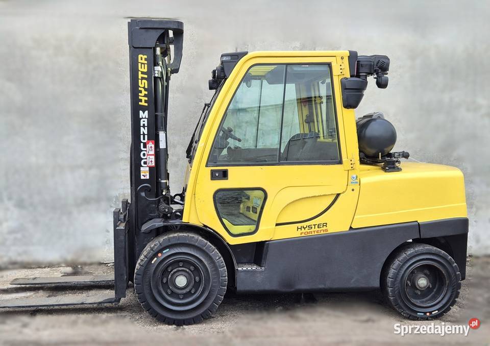 Hyster 5500 2017 TRIPLEX 4 sekcje wózek widłowy klimatyzacja