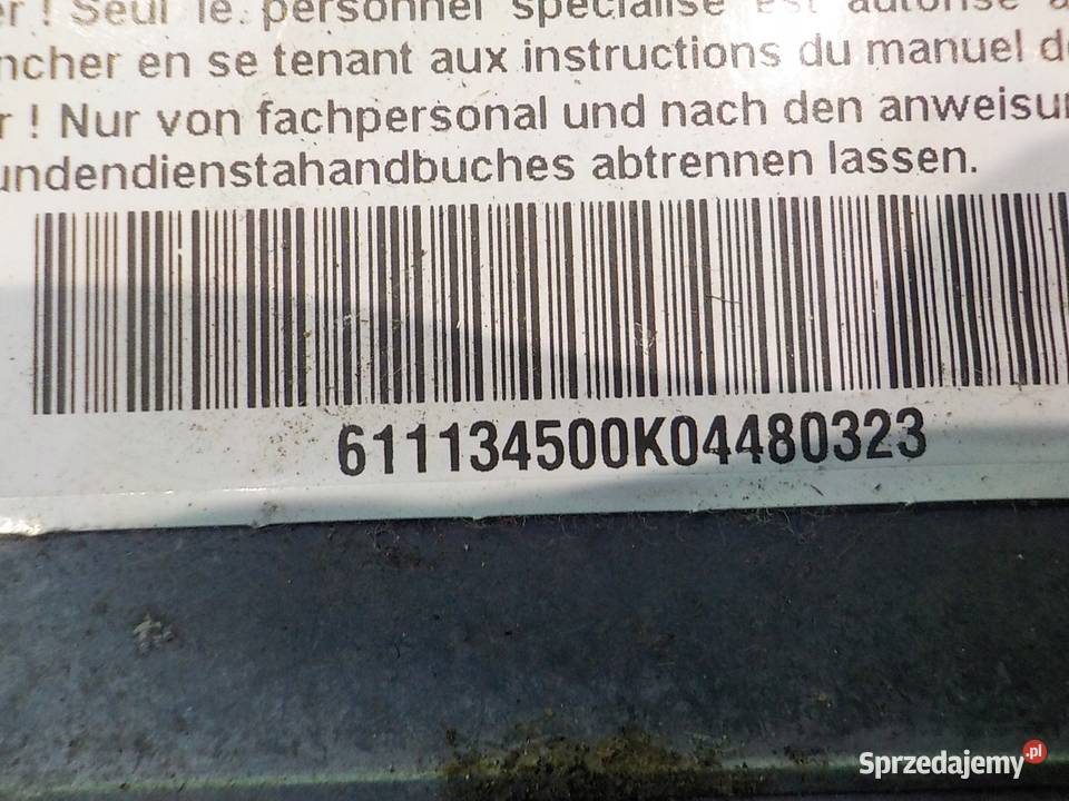 CITROEN NEMO 14 HDI 10r VAN modul sensor AIRBAG Suków