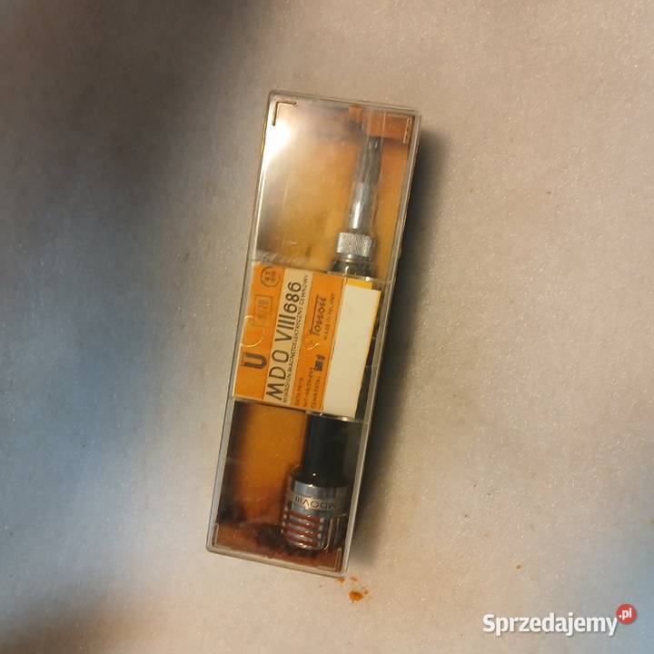STARY MIKROFON DO MAGNETOFONU MDO VIII UNITRA Skierniewice sprzedam