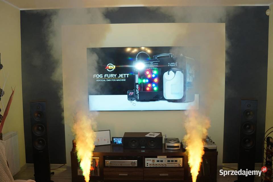 Wytwornica dymu Pionowa Pistolec Co2 top gun Wieliczka