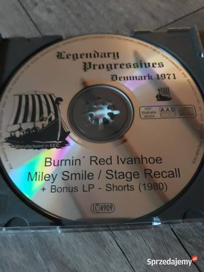 Perełka duńskiego prog rocka BURNING RED IVANHOE 1 płyta Płyty i kasety Rzeszów