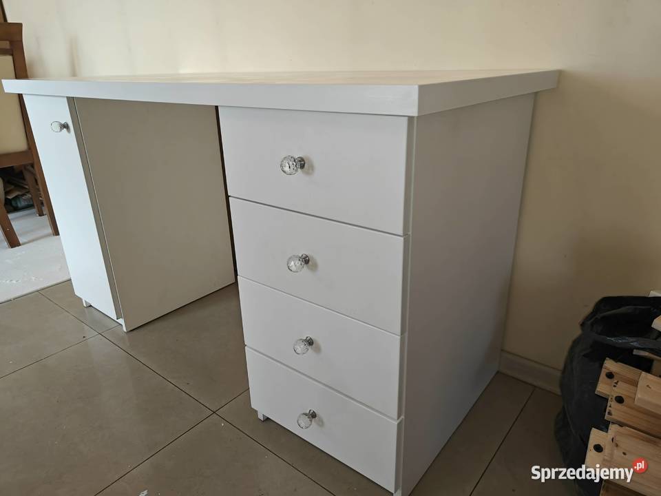 Biurko Białe Stylowe 78cm Sulejówek sprzedam