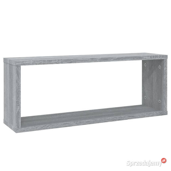 Półki ścienne 6 szary dąb sonoma 60x15x23 mazowieckie Warszawa