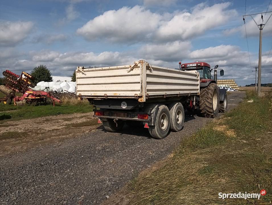 Przyczepa wywrotka na tandemie na 3 strony Godzieszów