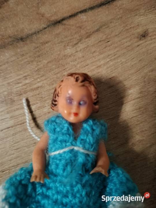 Starą miniaturowa 8 laleczka sygnatura