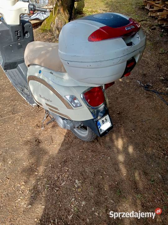 Skuter Retro 50cc 4t Oc Pt Sprawny do poprawek dolnośląskie Chmieleń sprzedam