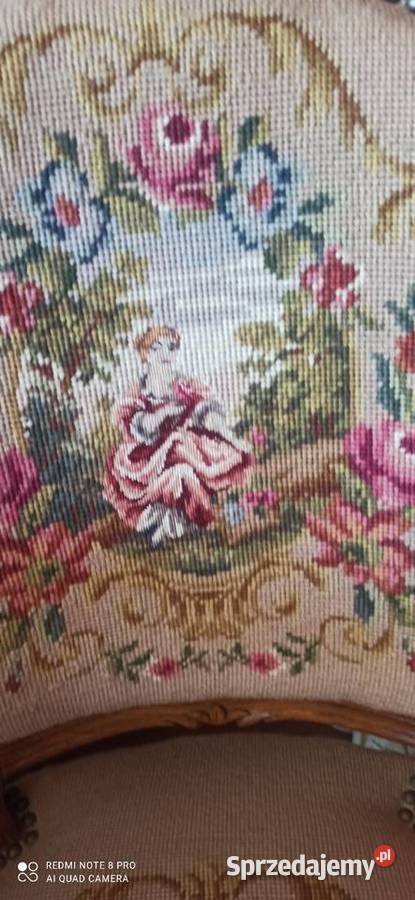 fotel haft styl Ludwik