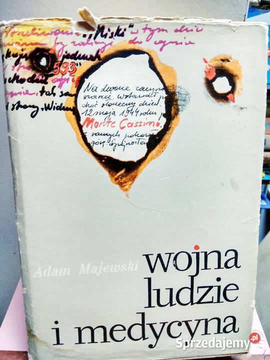 Majewski Wojna ludzie i medycyna antykwariat Warszawa