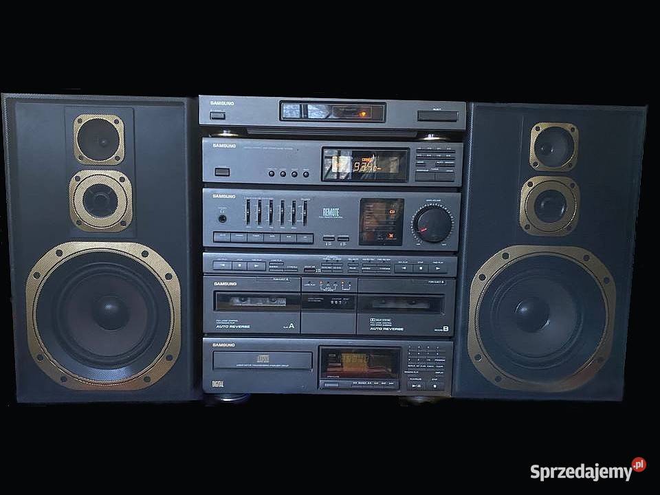 Stan Fabryczny Wieża SAMSUNG z GRAMOFONEM Rzeszów