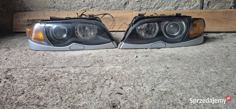 Lampy przód przednie Xenon Bmw E46 lift sedan Lampy przednie Słupsk