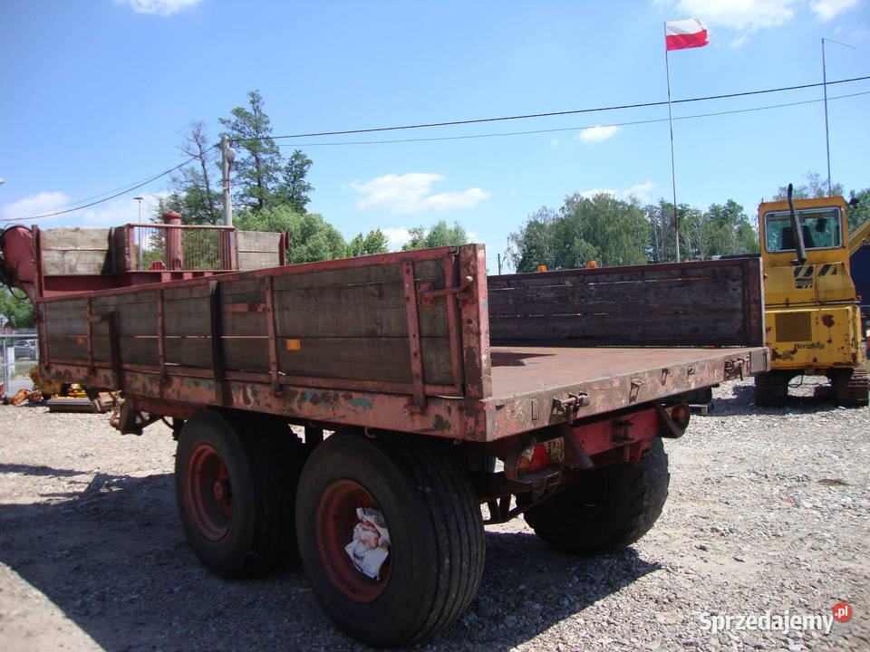 przyczepa tandem ładowność 10 ton mazowieckie
