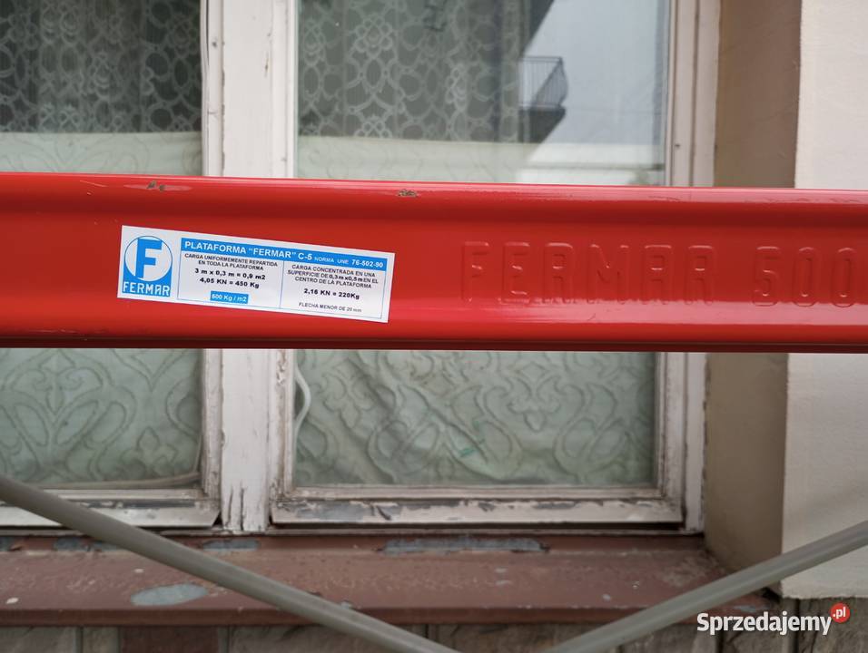 Rusztowanie Hiszpańskie metalowe modułowe Mielec