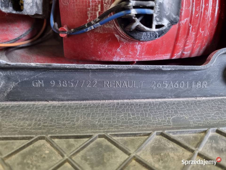 Renault Trafic II Opel Vivaro LIFT 0614r TYLNIA Lampy tylne lubelskie Janów