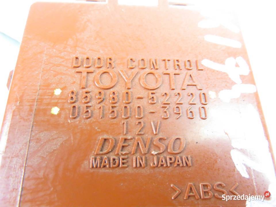 MODUŁ ZAMKA CENTRALNEGO TOYOTA YARIS I P1 sprzedam