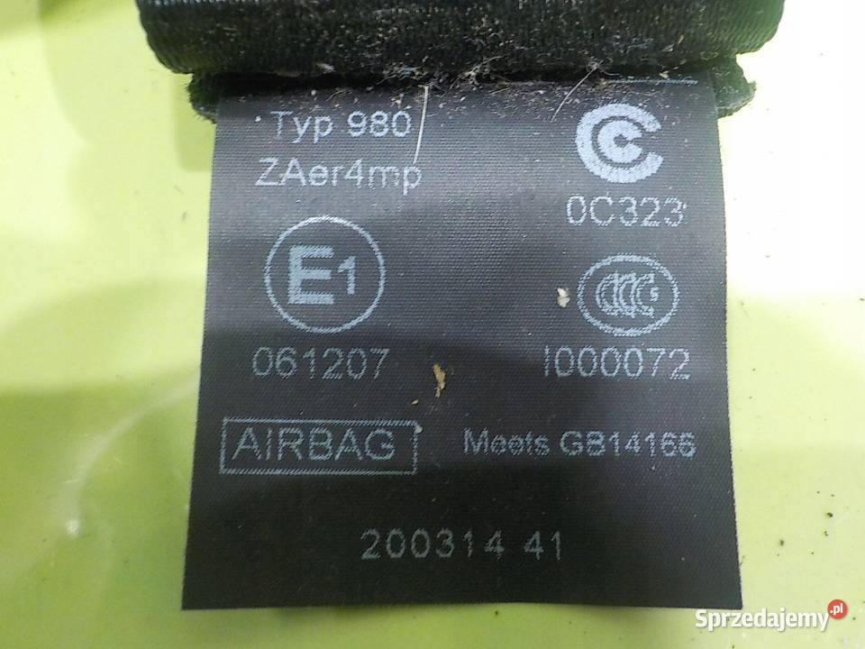 FOCUS MK3 ST 16 B 14r HB 5D pas bezpieczenstwa osobowe Suków