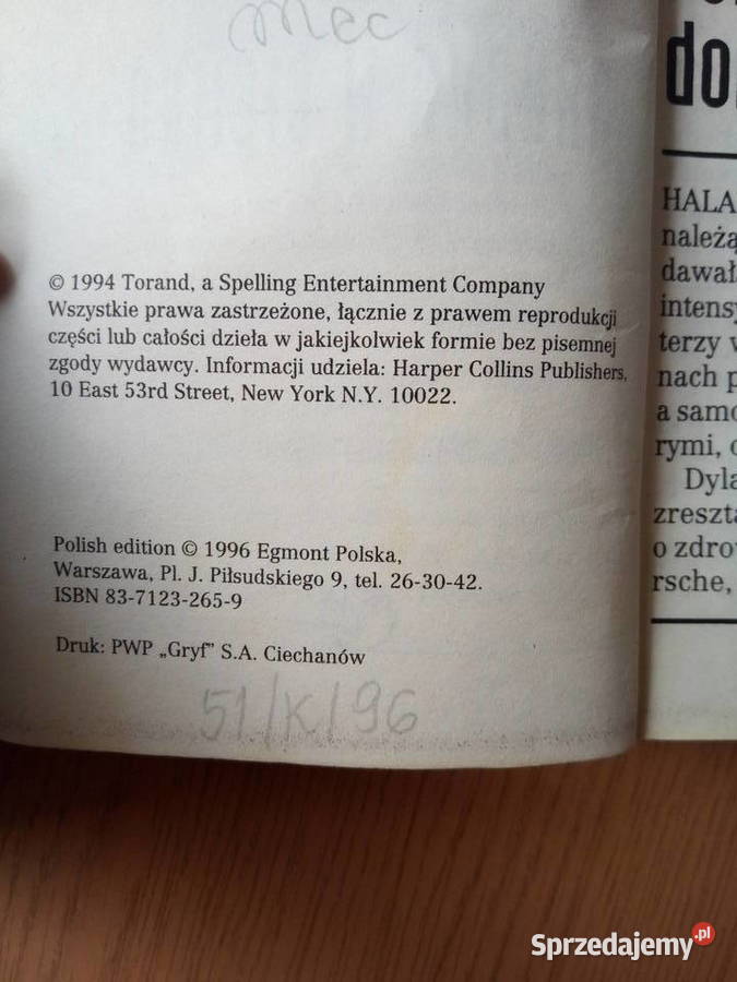 Randka w ciemno Beverly Hills 90210 Mel Gilden Proza i poezja