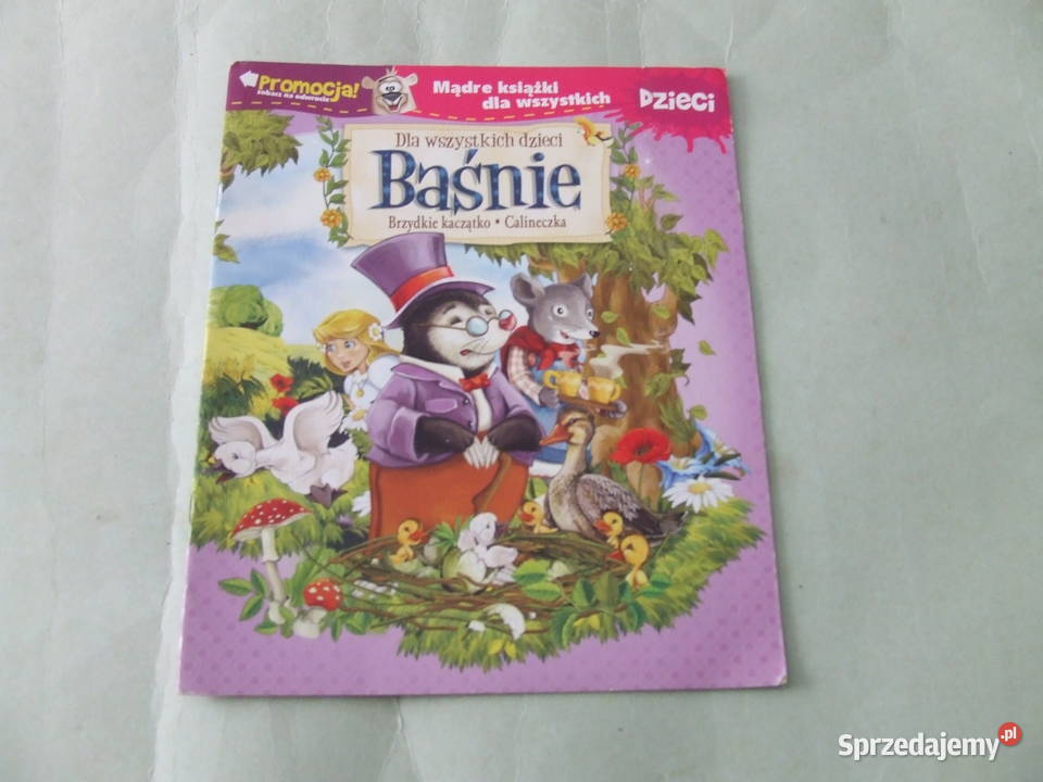 Baśnie Calineczka Przygody Sindbada Żeglarza Oborniki Śląskie