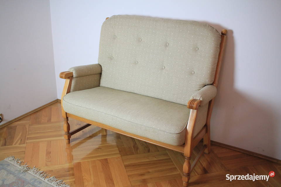 Piękny komplet wypoczynkowy 2 fotele kanapa śląskie Pszczyna